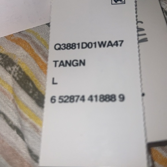 SPEECHLESS Big Girls Smocked Elastic Waist Striped Halter Top | NEW/NWT!!🤎🧡 - Picture 3 of 4